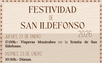 Cartel festividad San Ildefonso