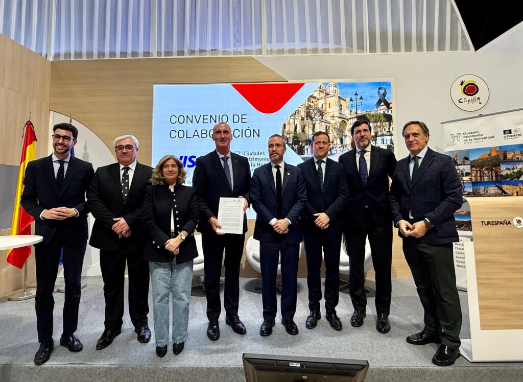 Firma convenio entre Visa y Ciudades Patrimonio