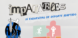 Cartel IV Encuentro de Deporte Adaptado 'Imparables'