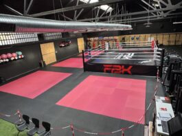 Instalaciones Club Victory para el primer Interclub de Kickboxing de Segovia