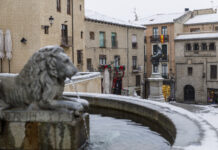 El frío comienza a remitir en Segovia Frío Segovia