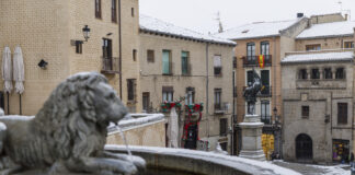 El frío comienza a remitir en Segovia Frío Segovia