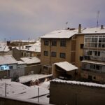 La provincia de Segovia amanece cubierta de nieve por el paso de la borrasca Francis