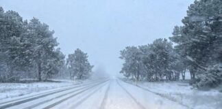 La borrasca ‘Kristin’ complica la circulación en Segovia: cortes, cadenas obligatorias y restricciones