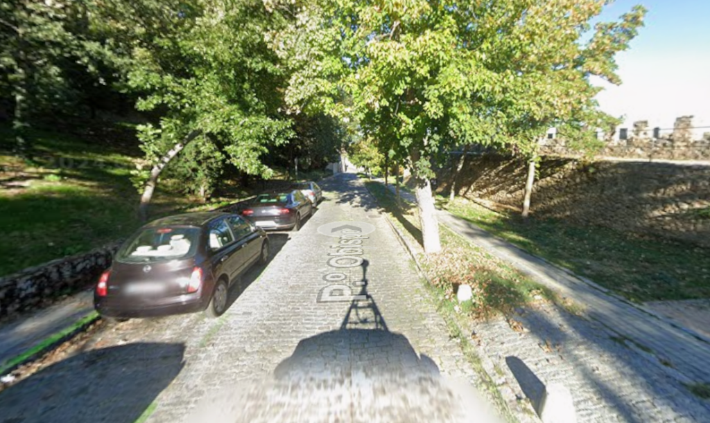 Corte de tráfico en Paseo del Obispo de Segovia