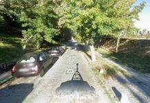 Corte de tráfico en Paseo del Obispo de Segovia