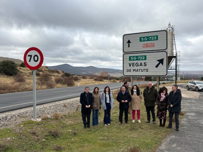 Presentación rehabilitación carretera Img Junta 2 Rehabilitación SG-723