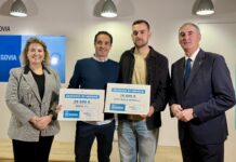 Acto de entrega a las empresas beneficiadas por el programa Segovia Sí Innova 2025