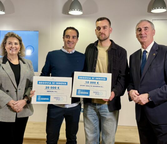 Acto de entrega a las empresas beneficiadas por el programa Segovia Sí Innova 2025