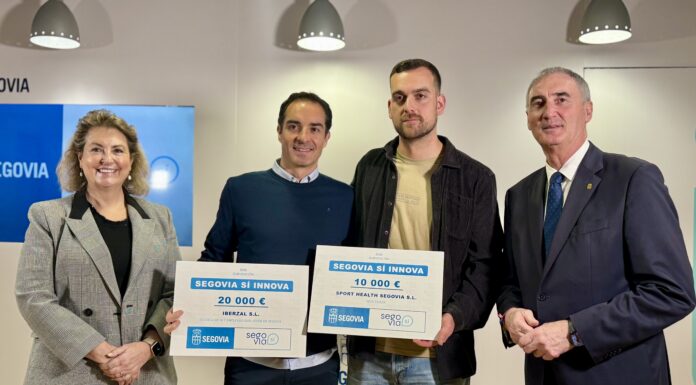Acto de entrega a las empresas beneficiadas por el programa Segovia Sí Innova 2025