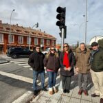 Nuevo semáforo Torrecaballeros