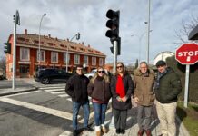 Nuevo semáforo Torrecaballeros