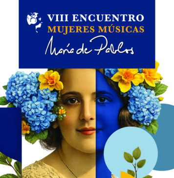 Cartel Encuentro Mujeres Músicas “María de Pablos”