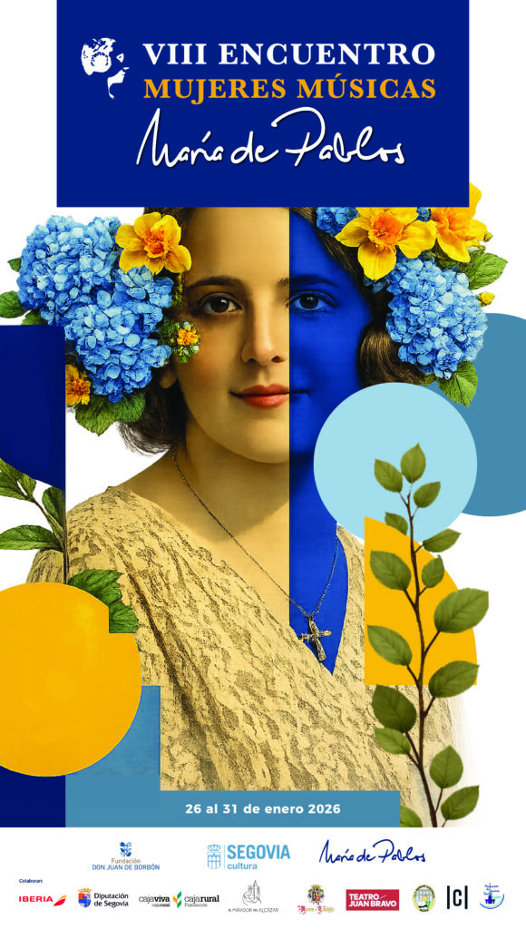 Cartel Encuentro Mujeres Músicas “María de Pablos”