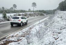 Carreteras con nieve