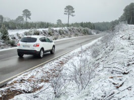 Carreteras con nieve