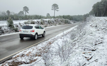 Carreteras con nieve