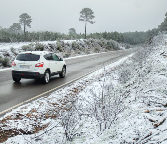 Carreteras con nieve