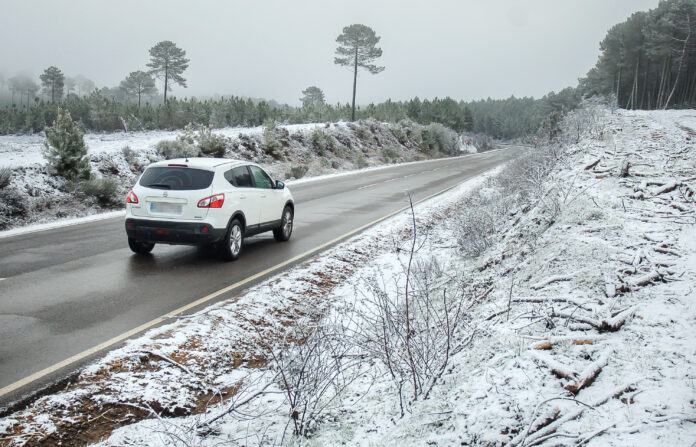 Carreteras con nieve