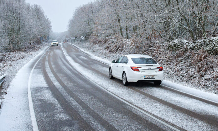 Nieve en el sur de la provincia de Salamanca Evitar desplazamientos por carreteras
