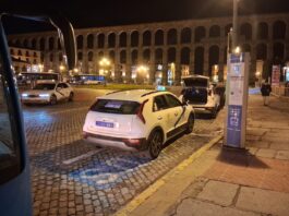 ¿Dónde están ahora los taxis tras el inicio de las obras del Centro de Interpretación del Acueducto?