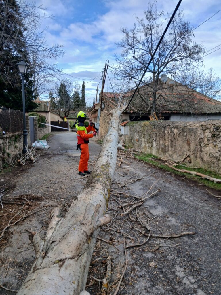 Intervenciones bomberos Diputación de Segovia
