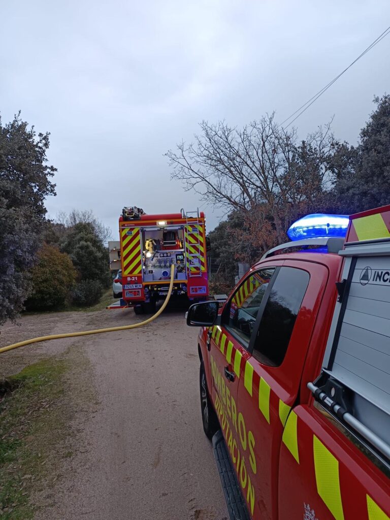 Intervenciones bomberos Diputación de Segovia