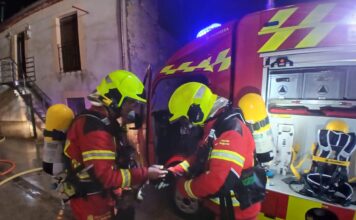 Intervenciones bomberos Diputación de Segovia