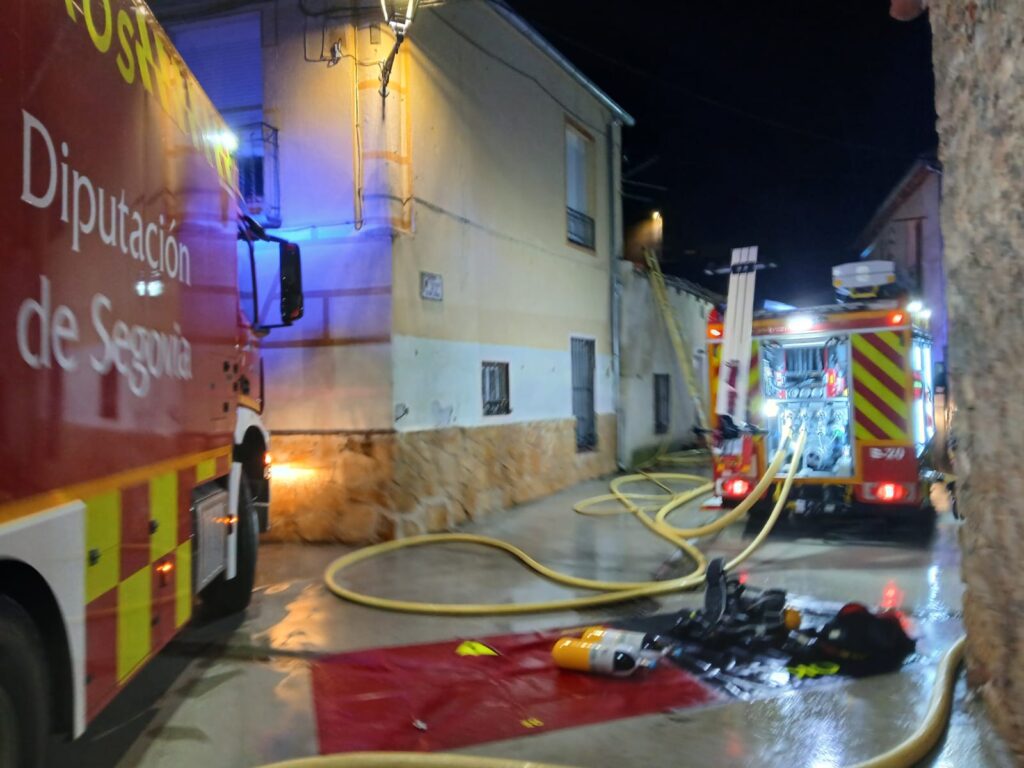 Intervenciones bomberos Diputación de Segovia