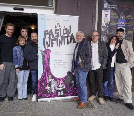 Estreno nacional de La pasión infinita en el Teatro Juan Bravo de Segovia