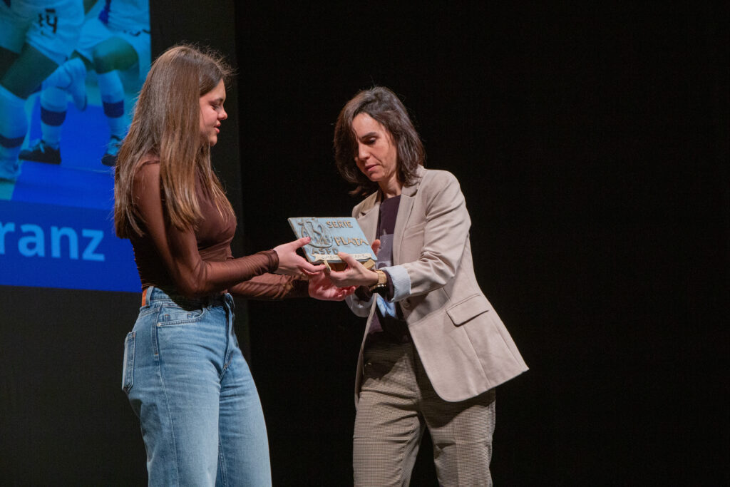 Jimena Herranz en la 41º Gala del Deporte de la ASPD