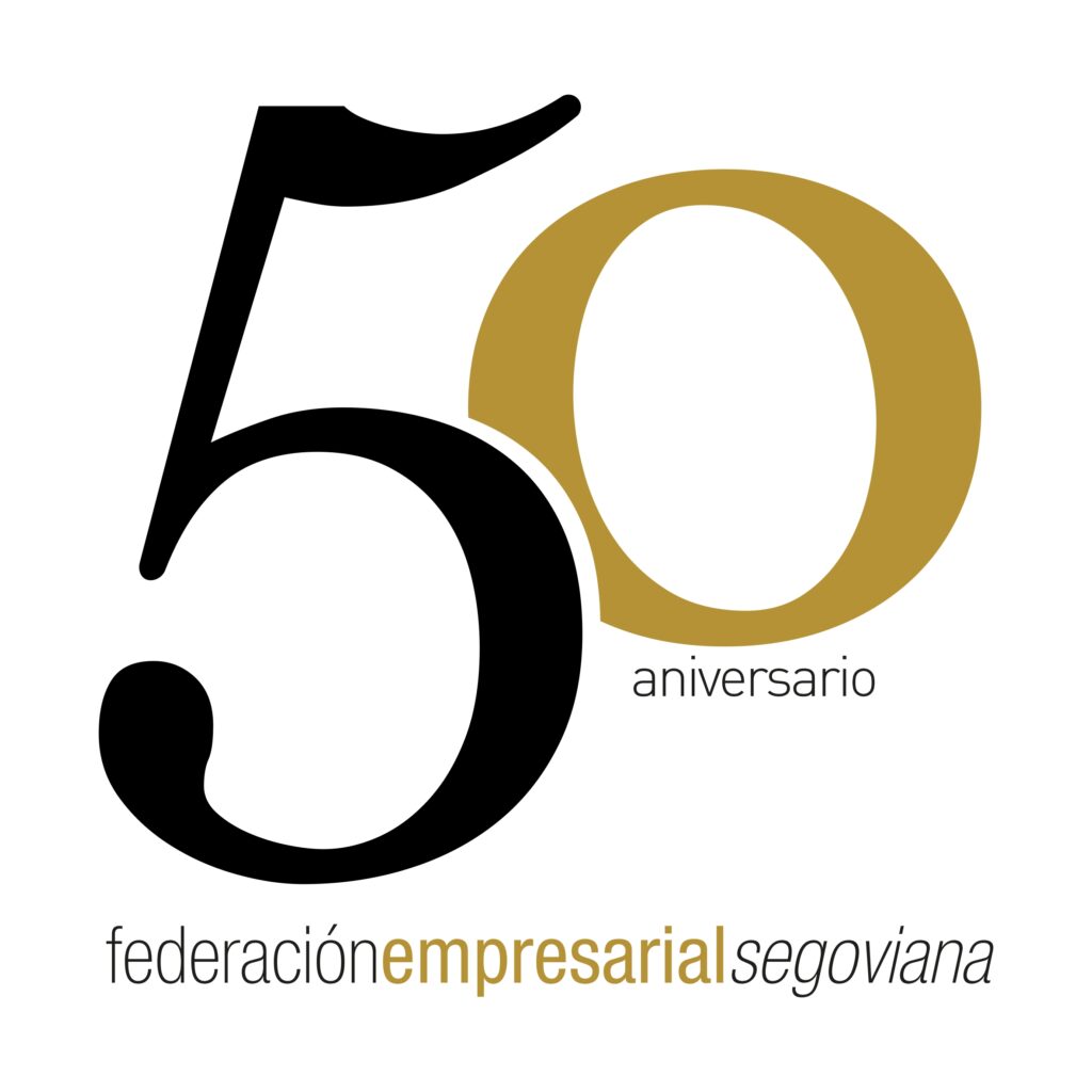 Logotipo 50 aniversario de la FES