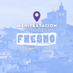 Cartel 8M Nordeste de Segovia 2026 en Fresno de Cantespino