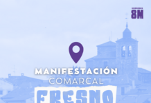 Cartel 8M Nordeste de Segovia 2026 en Fresno de Cantespino