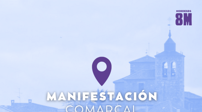 Cartel 8M Nordeste de Segovia 2026 en Fresno de Cantespino