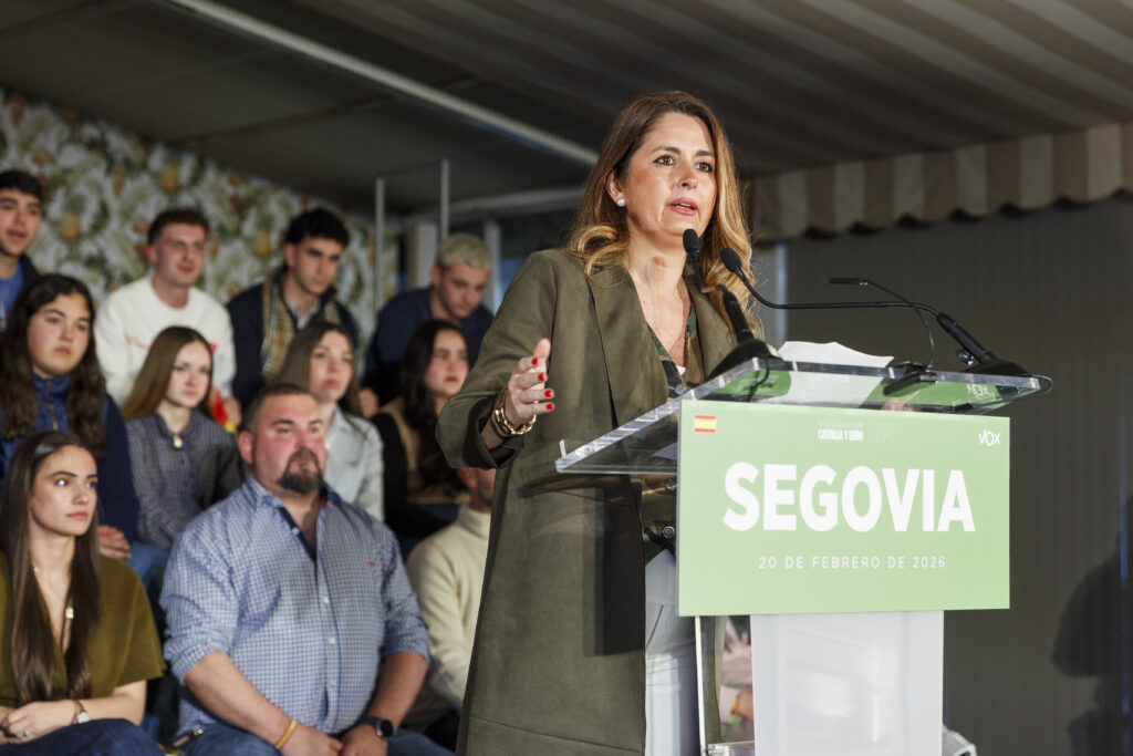 Acto preelectoral Segovia Vox