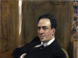 Los actos de este domingo para recordar a Machado en Segovia Antonio Machado retratado por Sorolla