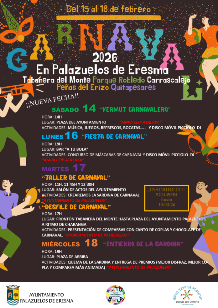 Carnaval 2026 Palazuelos de Eresma