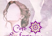 Cartel concierto 'En femenino plural' por el 8M Torrecaballeros