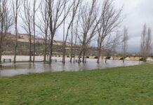 Inundaciones en el entorno del embalse de Linares
