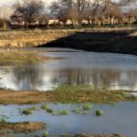 Inundaciones futuro campo de fútbol