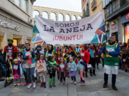 La Aneja lleva al Carnaval su protesta por la situación del gimnasio