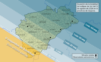 Los pueblos de Segovia se preparan para el eclipse