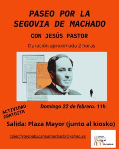 Paseo por la Segovia de Machado