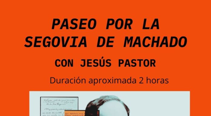 Conocer la relación de Machado con Segovia será posible en este paseo guiado Paseo por la Segovia de Machado