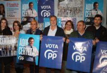 Así ha sido la pegada de carteles del PP