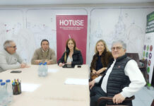 Reunión de Silvia Clemente con los gerentes de HOTUSE