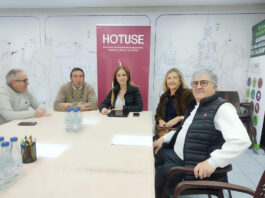 Silvia Clemente sitúa la discapacidad y la excelencia turística como «ejes estratégicos» Reunión de Silvia Clemente con los gerentes de HOTUSE