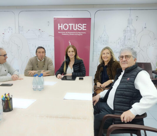 Silvia Clemente sitúa la discapacidad y la excelencia turística como «ejes estratégicos» Reunión de Silvia Clemente con los gerentes de HOTUSE
