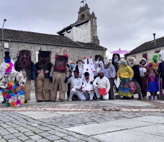 La Vaquilla vuelve a tomar el Carnaval de la provincia, hoy con Arcones como protagonista Carnaval y Vaquillas Santo Tomé del Puerto